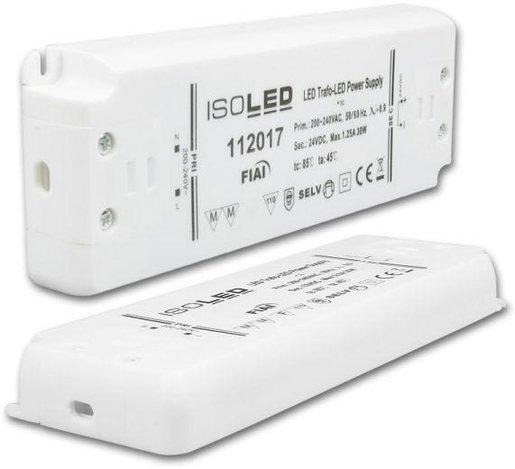 LED Trafo 24V/DC 0-30W ultraflach 