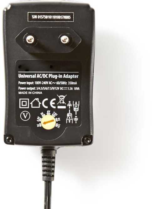 Universalnetzteil ACPA002 1,5 A 