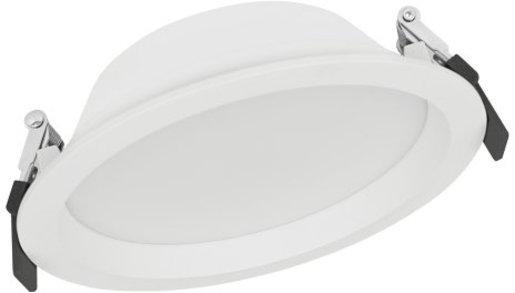 Einbaudownlight LED ALU 150 14W 3000K 1190lm IP44 weiß DALI 