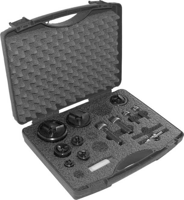 Blechlocherset TRE SPLIT M16-M63 