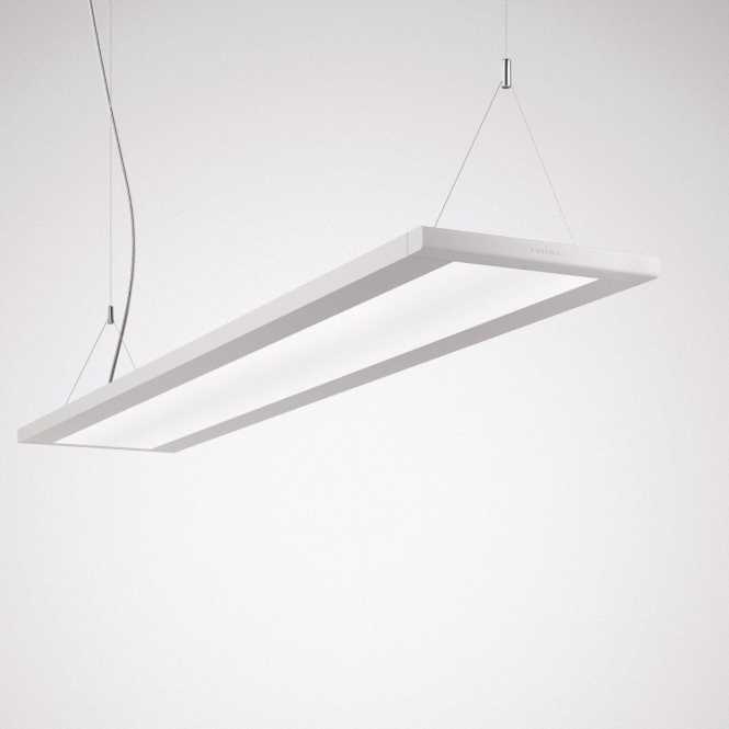 Modul-Hängeleuchte LED Luceo Slim 1490mm 6500lm 840 CDP DALI weiß ohne Zubehör 