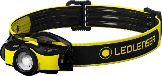 Industrie IH5R LED Stirnlampe Akku oder AA Batterie 400lm 