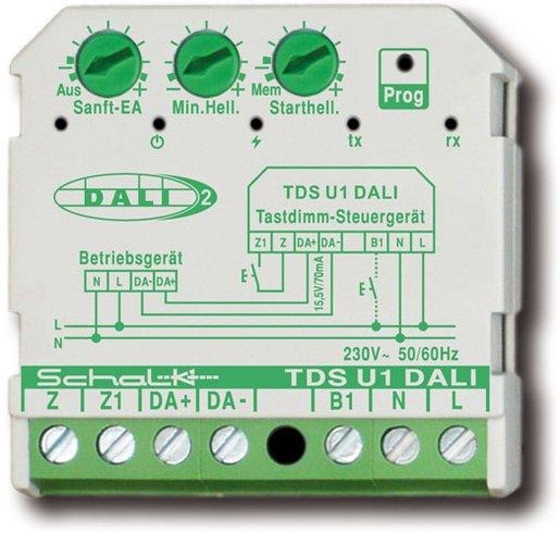 Tastdimm-Steuergerät TDS U1 DALI 230 V 