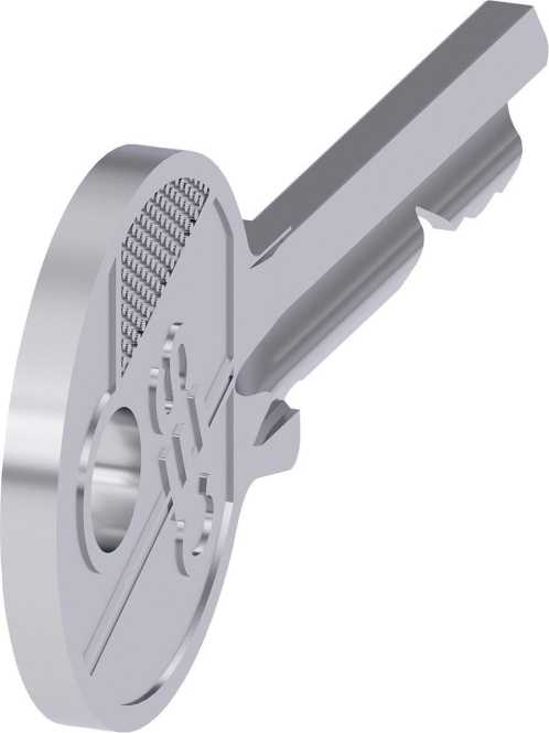 Schlüssel für Schlüsselschalter CES Schließ-Nr. SSG 10 