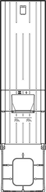 Verteilersäule 306 mit Montageplatte 