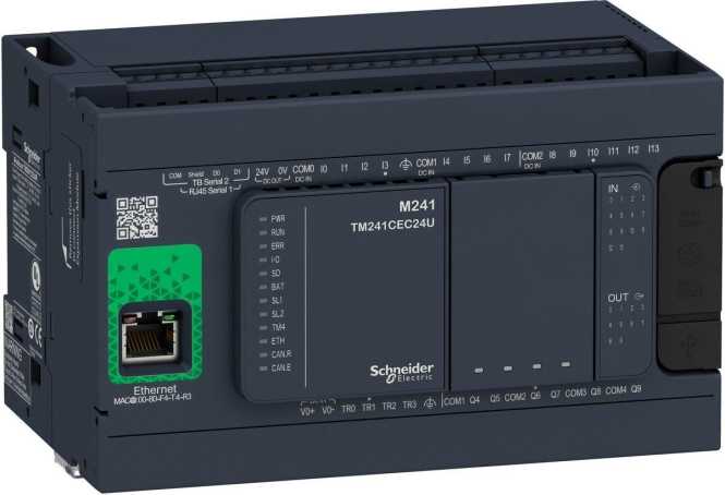Modicon M241 - SPS Steuerung mit 24 E/A Relais Ethernet 