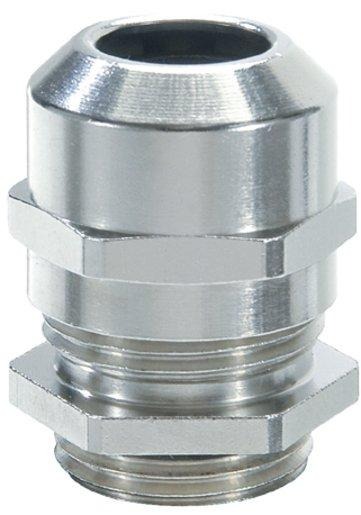 Messing Kabelverschraubung M32x1,5 IP68 vernickelt 
