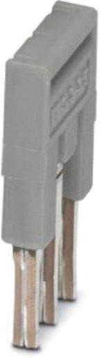 Steckbrücke 3-polig grau 