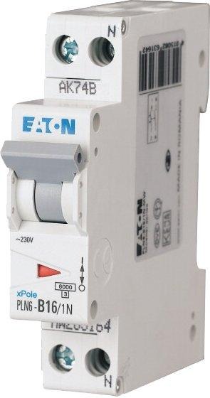 LS-Schutzschalter 2-polig 6kA B-Char 16A 1TE 