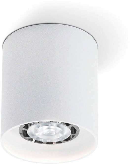 HV-Aufbaustrahler Spotlight rund GU10 1x50W weiß 