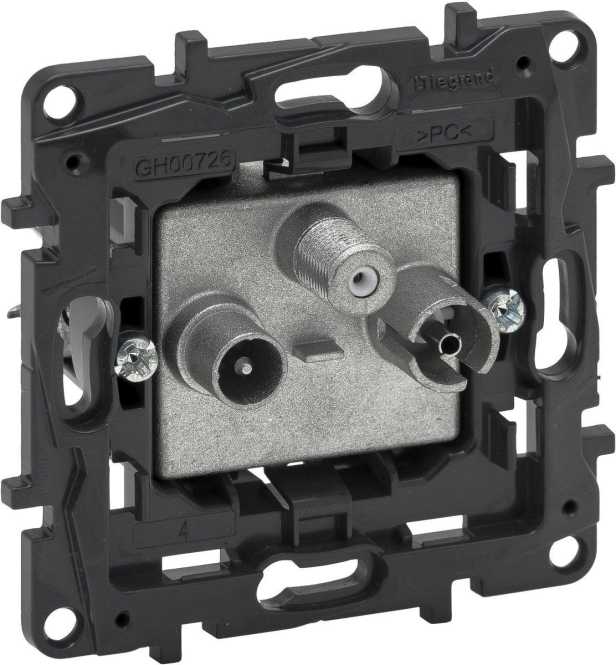 Niloe Step Einsatz Tv-R-Sat Einzeldose 