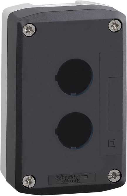 Gehäuse mit 2 Bohrungen XAL-D02 