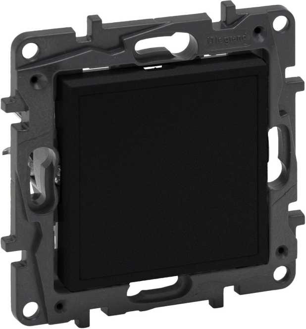 Niloe Step Mosaic-Adapter/Blindabddeckung Schwarz 