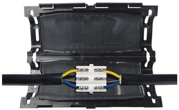 Gel-Verbindungsmuffe mit Verteilerblock Typ Easy 5VB 