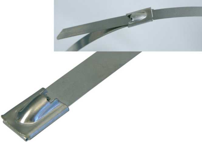 Stahlkabelbinder SS 316 mit Kugelverschl 