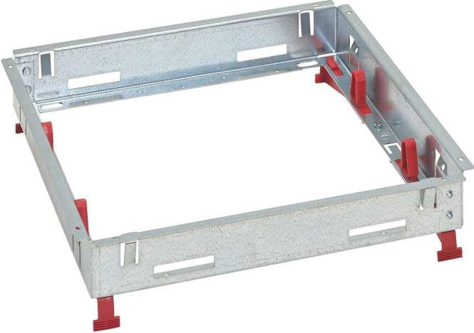 Geräterahmen Teppichrand leer für Gerätebecher 16/24 Module 