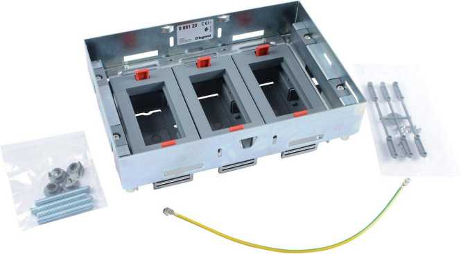 Gerätebox mit Markierrand 12 Module horizontal 