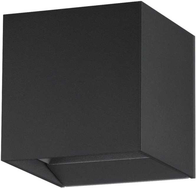 Wandleuchte-Außen LED schwarz 3000K CALPINO PRO 2x3,3W IP54 680lm 