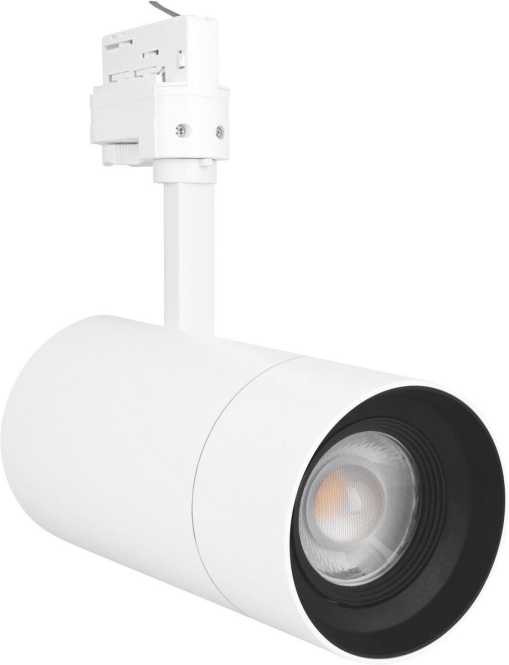 3-Ph. Schienenstrahler TRACKLIGHT SPOT ZOOM DIM D85 25 W 3000 K weiß 1500 lm 