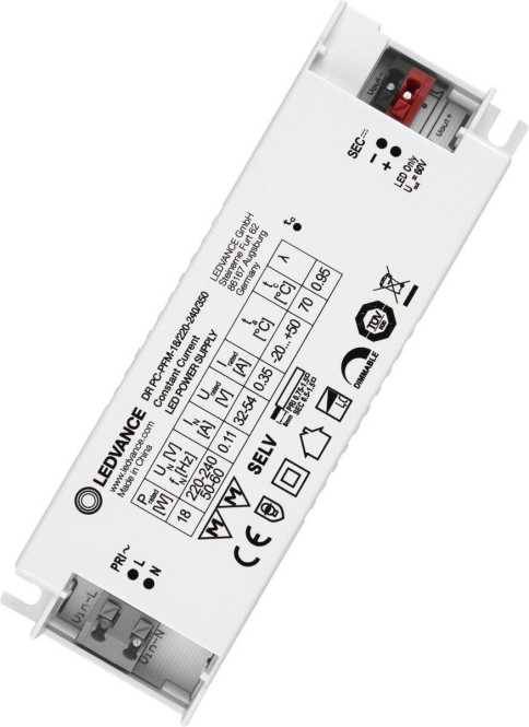LED DRIVER PHASE-CUT Performance 18W 350mA 