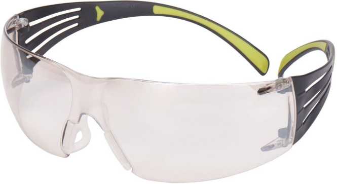 Schutzbrille Secure Fit PC schwarz/grün 