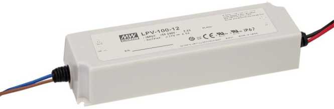 LED-Treiber, Ausgang 12V / 8.5A, 102W IP67 