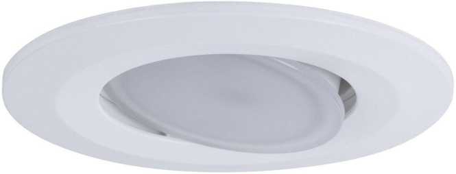 Einbauleuchten Set Calla IP65 rund schwenkbar LED 680lm 4000K 6W Weiß matt 