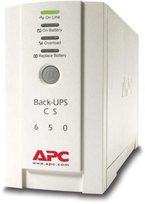 APC Back-UPS 650 VA - 230 V / USV-System mit Überspannungsschutz 