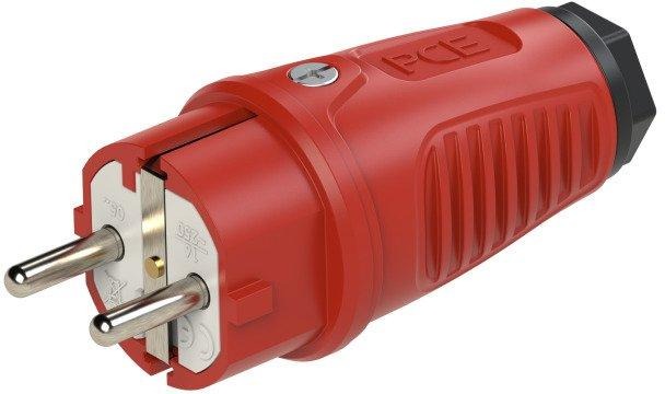 Taurus2 Gummistecker rot 16A IP54 