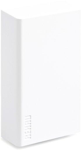 Brüstungskanal PVC SIGNA BASE Endstück 70 x 110 RAL 9001 