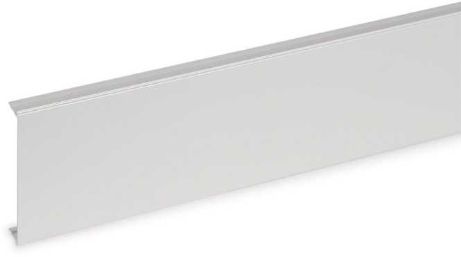 Brüstungskanal Aluminium SIGNA Style Oberteil 80 eloxiert 