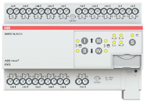 i-bus KNX Combi 8/4-fach Schalt- und Jalousieaktor 16/8-fach für 10A 