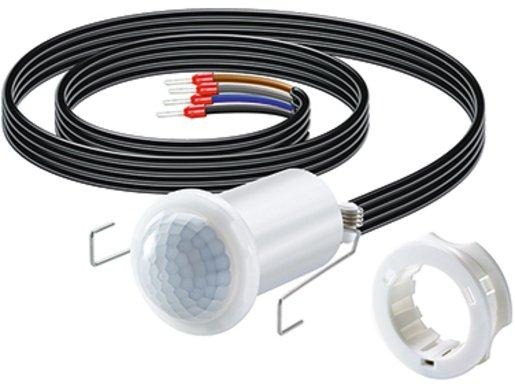 Deckeneinbau-Bewegungsmelder 360° Ø 8m fernbedienbar 