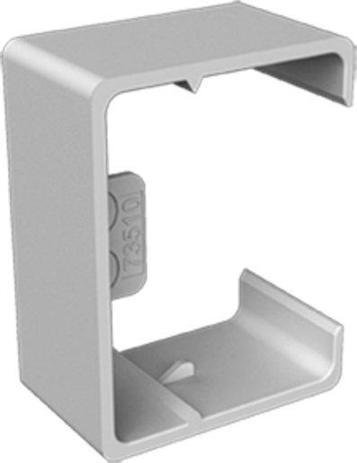 Stoßstellenabdeckung lichtgrau RAL7035 60X90 U24X 