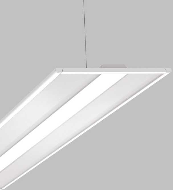 Pendelleuchte kayak KYHI/1500 LED 6400lm 840 ET verkehrsweiß 