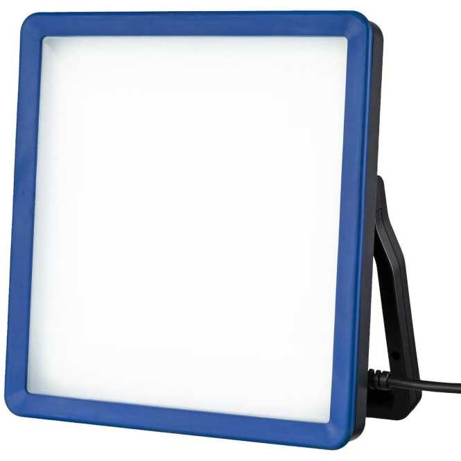 Arbeitsleuchte 75W 8000lm 5000K IP54 mit 2 Steckdosen 