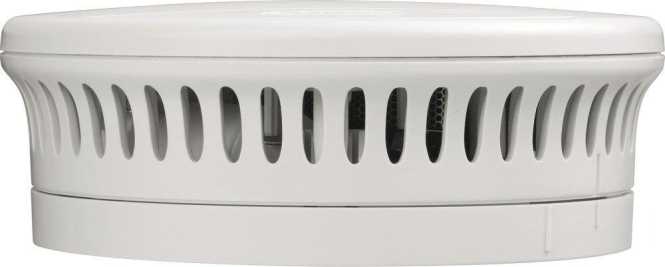 Rauchwarnmelder mit tauschbarer 5 Jahre-Lithiumbatterie CR123A 