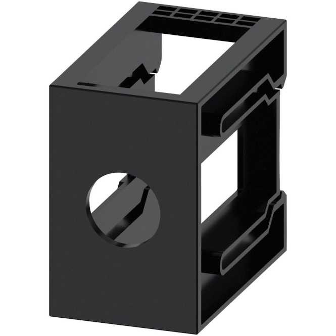 Hutschienenmontage-Adapter grau 