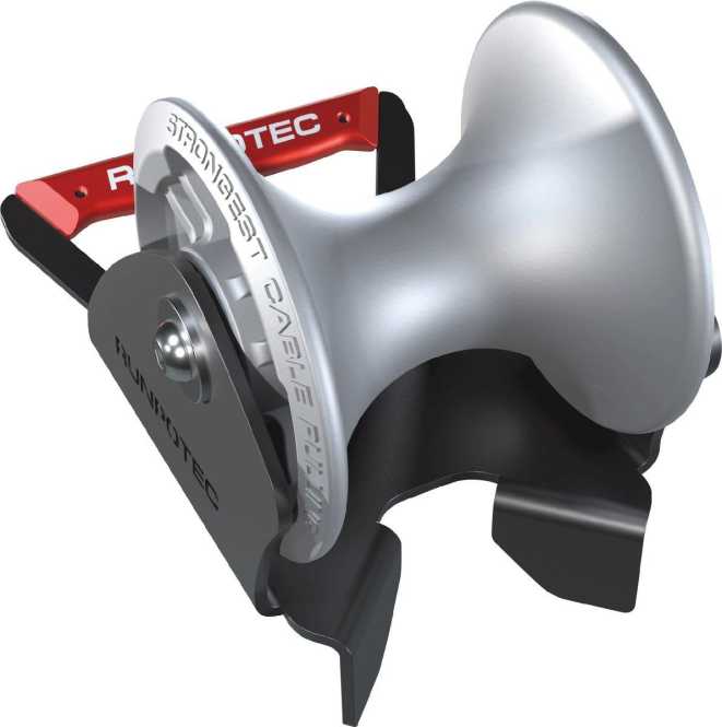 Kabelumlenkrolle Schacht Innenkante 