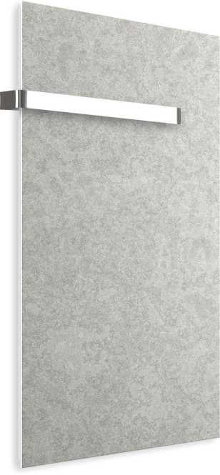 Badinfrarotheizung, Stein grau, 130x50cm, 400W, 230V 