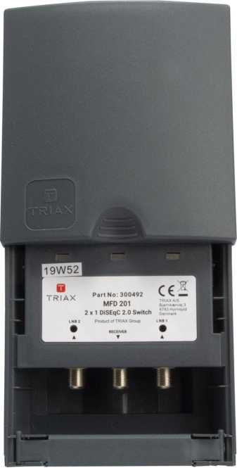 Multischalter DiSEqC 2 Sat x1 Out 