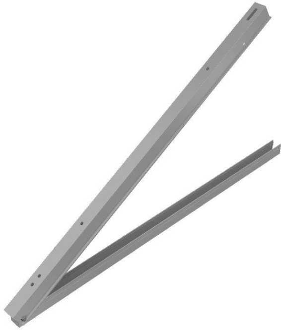 Flachdachstütze Light 1,3m Trägerset 