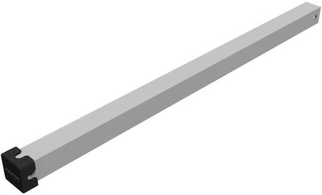 Strebe mit Endkappe 781mm 