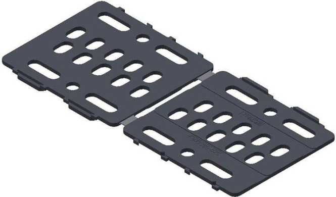 Unterlegplatte Dachhaken 2,5/5 mm 