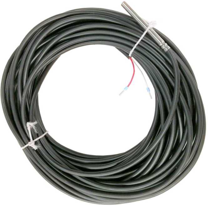 SMARTFOX Temperaturfühler PT1000 PVC Leitung 5m, bis max. 105°C 