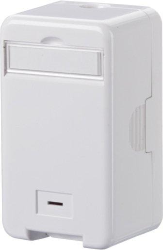 Keystone Anschlussdose AP 1 Port unbestückt reinweiß 