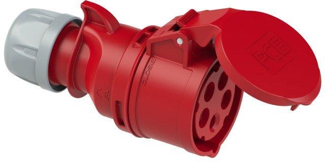 CEE-Kupplungssteckdose 32A 5p 6h TWIST 400V 