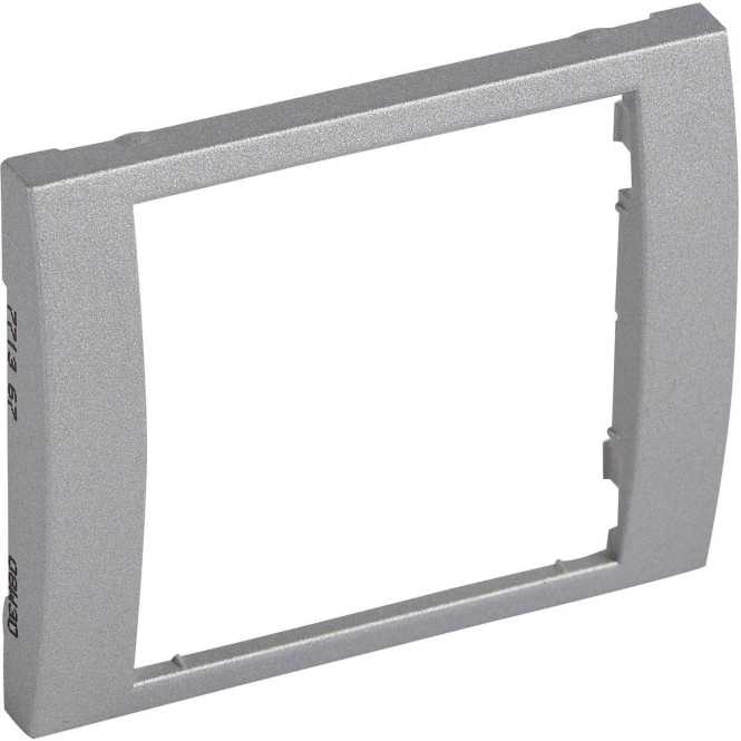 Zwischenrahmen 45 x 45 Galea Soft Aluminium 