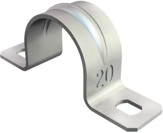 Befestigungsschelle zweilappig 20mm St G 
