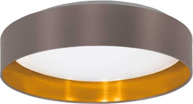 MASERLO 2 Deckenleuchte LED 24W Ø380 cappuccino/gold 